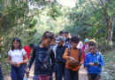 Crianças e jovens participam de caminhada pelas trilhas da Serra do Japi