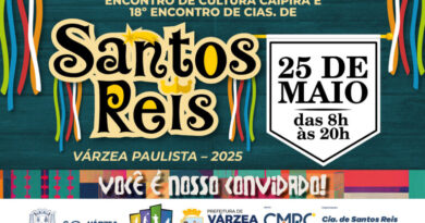 Várzea Paulista realiza o 18º Encontro de Santos Reis dia 25 de maio