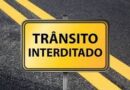 Interdição de Trânsito na Av. Nove de Julho neste domingo (25)